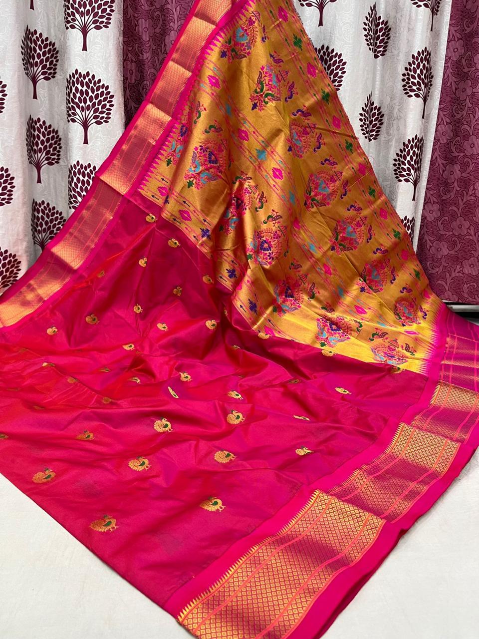 Kadiyal Border Paithani