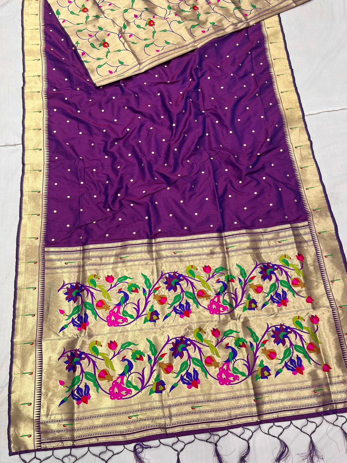 Premium Muniya Paithani Saree