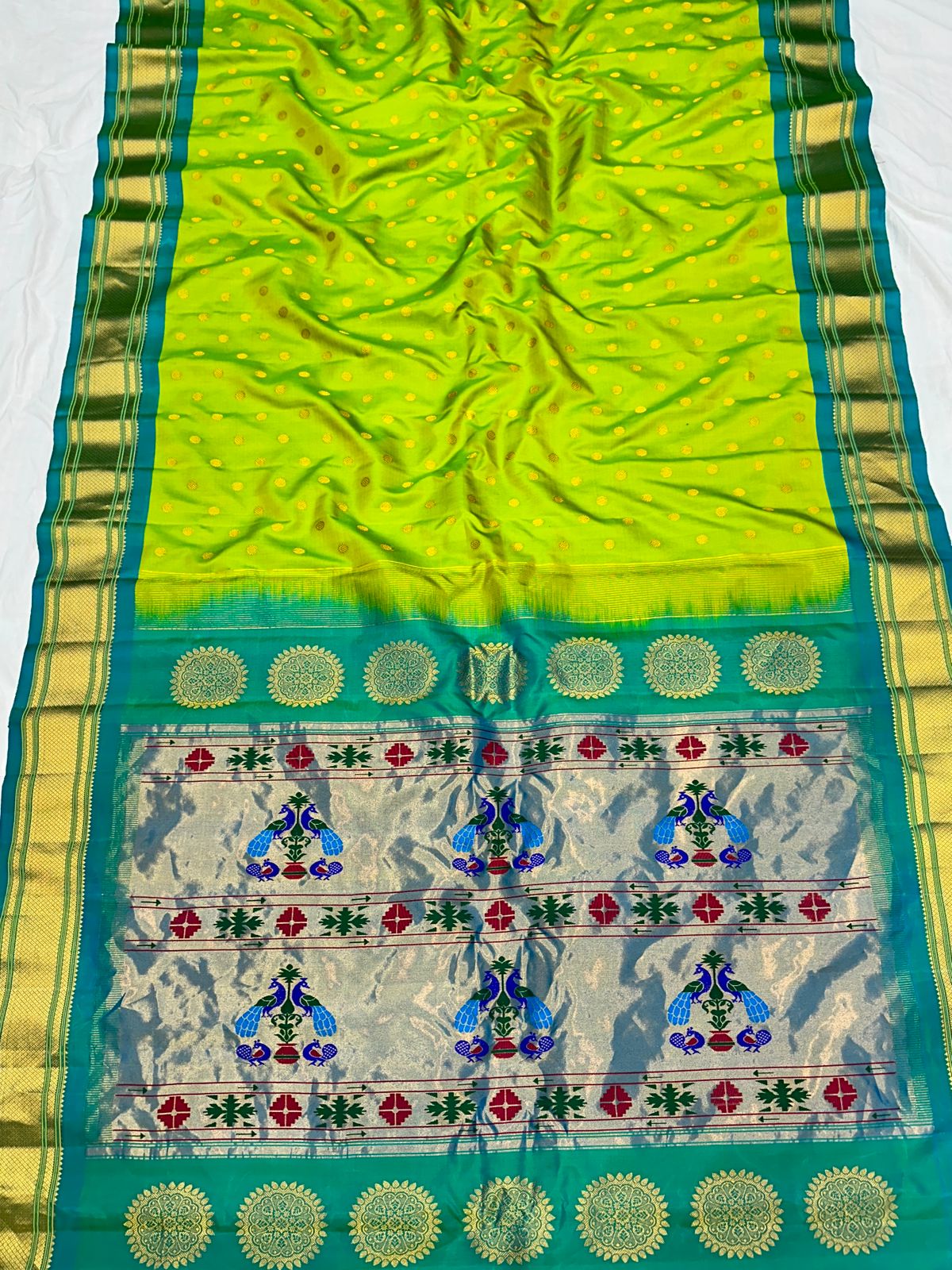 Handloom Kalanjali Maharani Paithani Saree
