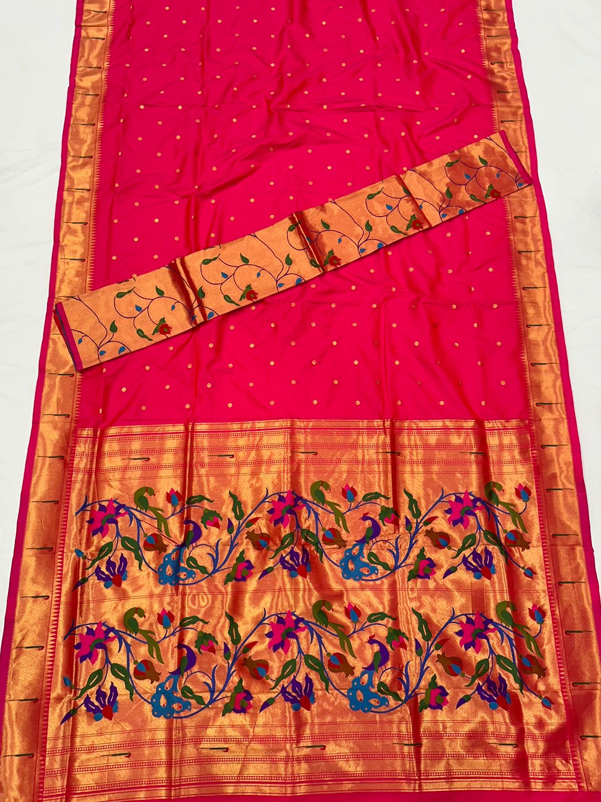 Premium Muniya Paithani Saree