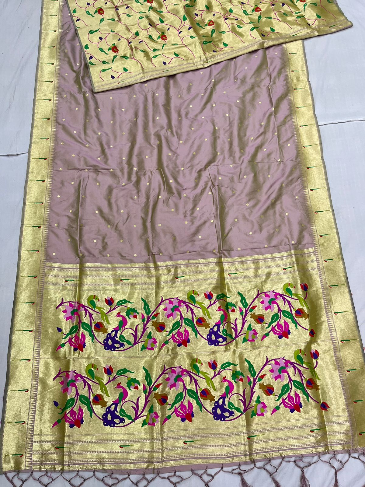 Premium Muniya Paithani Saree