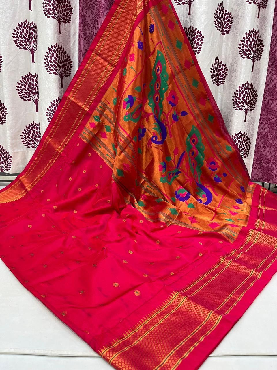 Hamza Paithani Saree