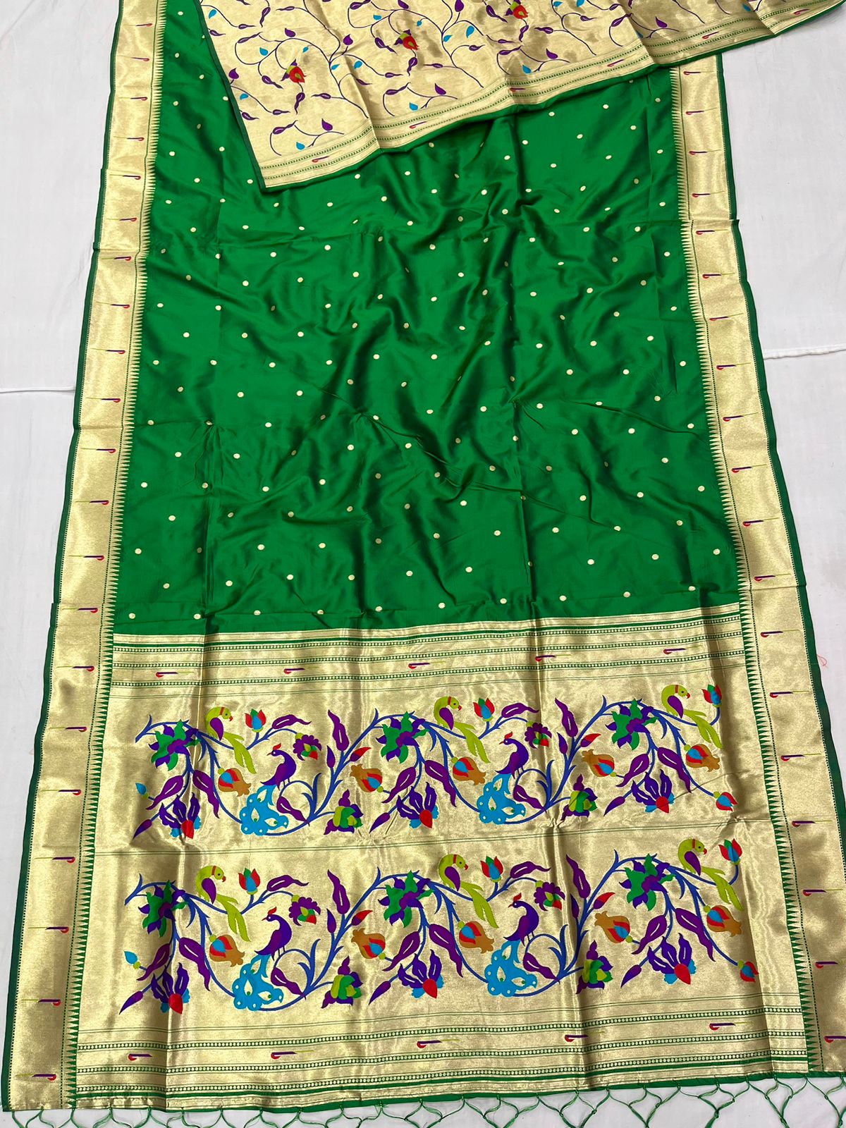 Premium Muniya Paithani Saree