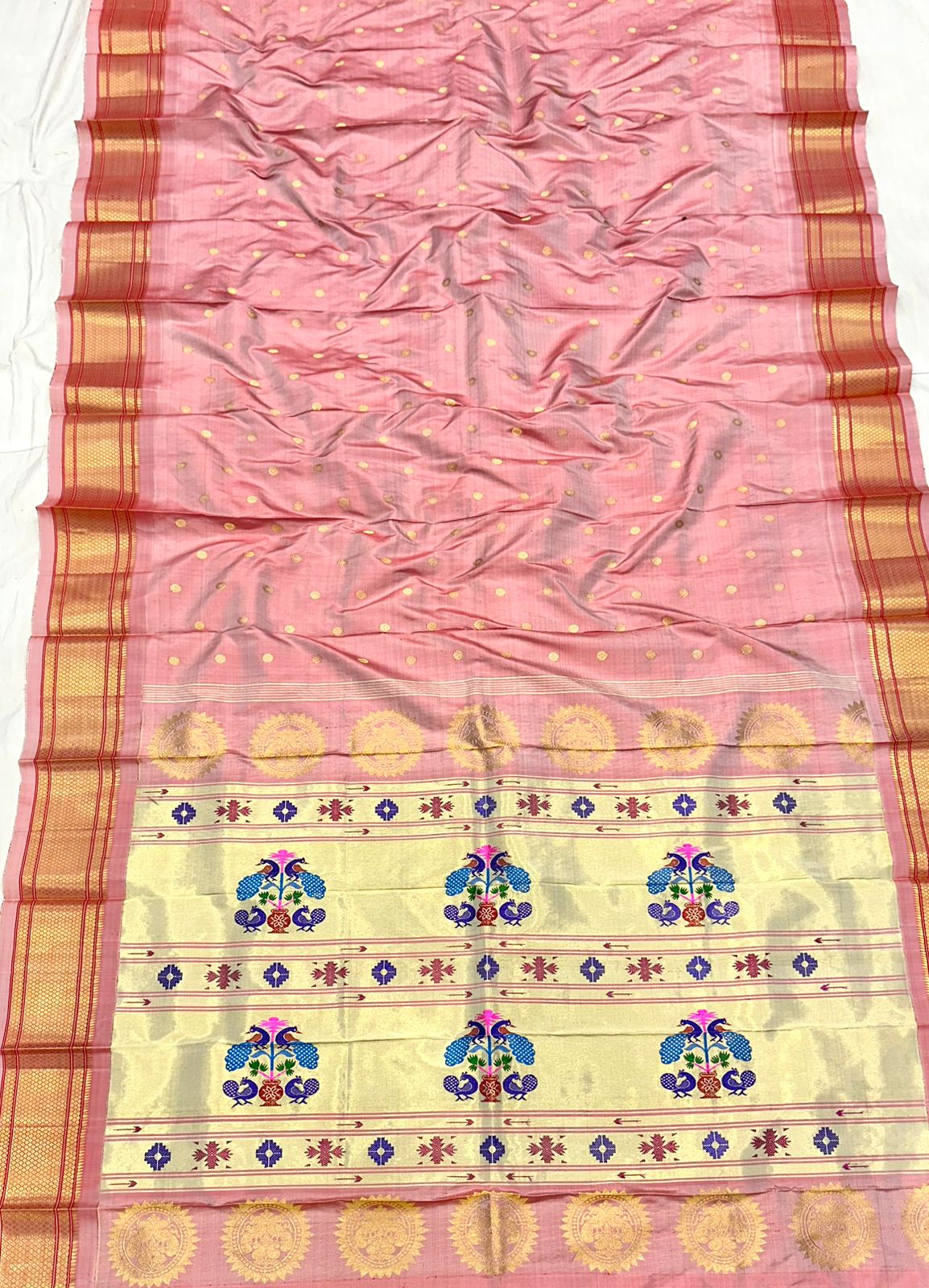 Handloom Kalanjali Maharani Paithani