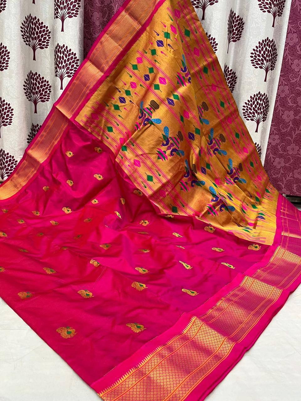 Kadiyal Border Paithani
