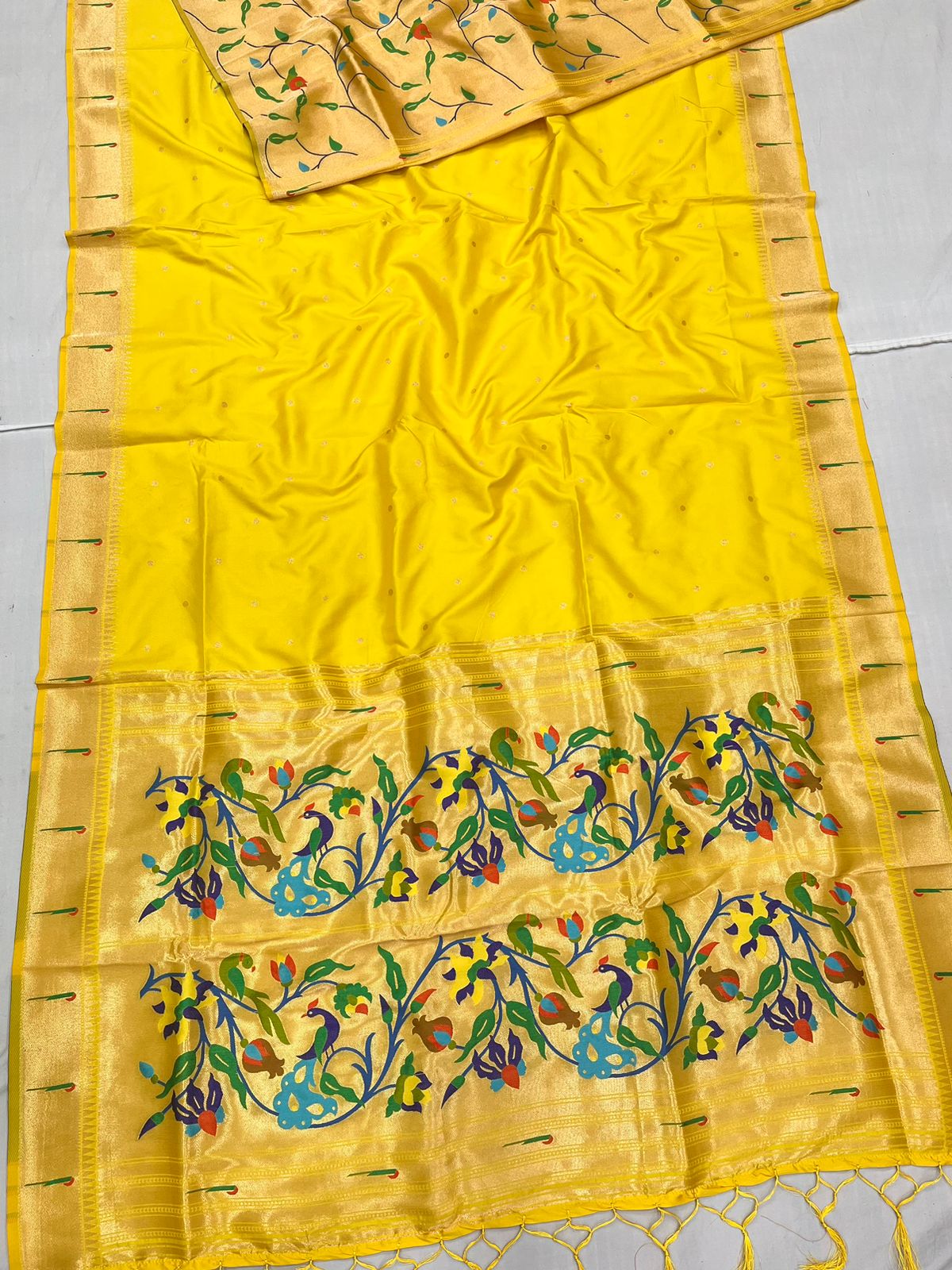 Premium Muniya Paithani Saree