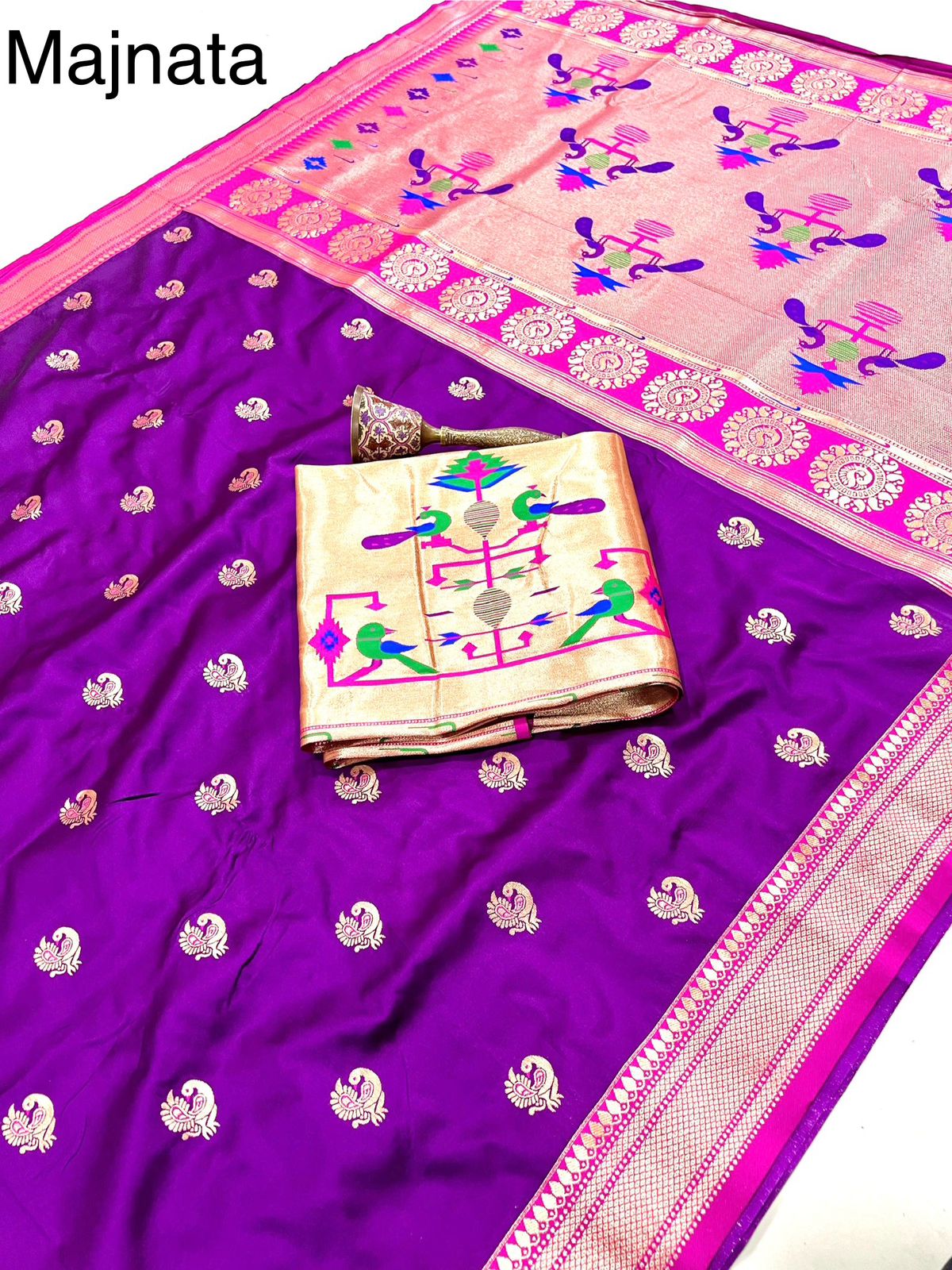 Tanuja Paithani Saree