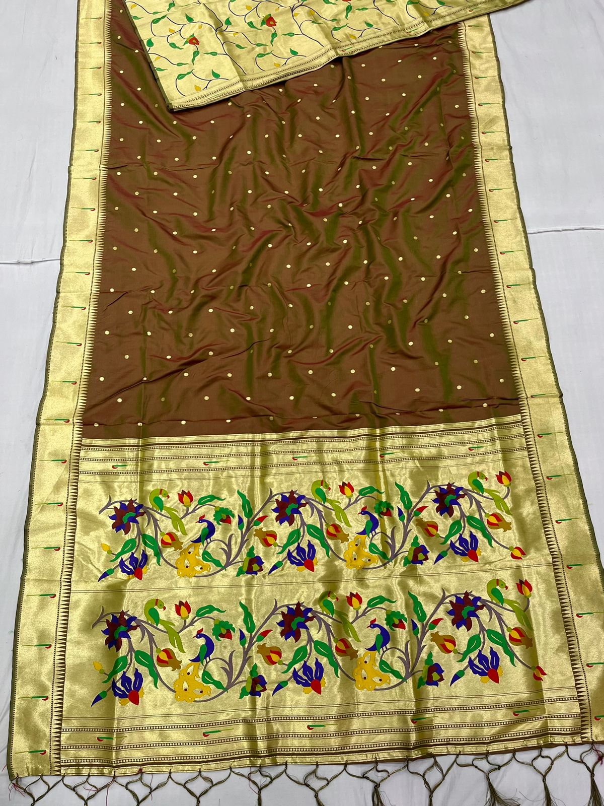 Premium Muniya Paithani Saree