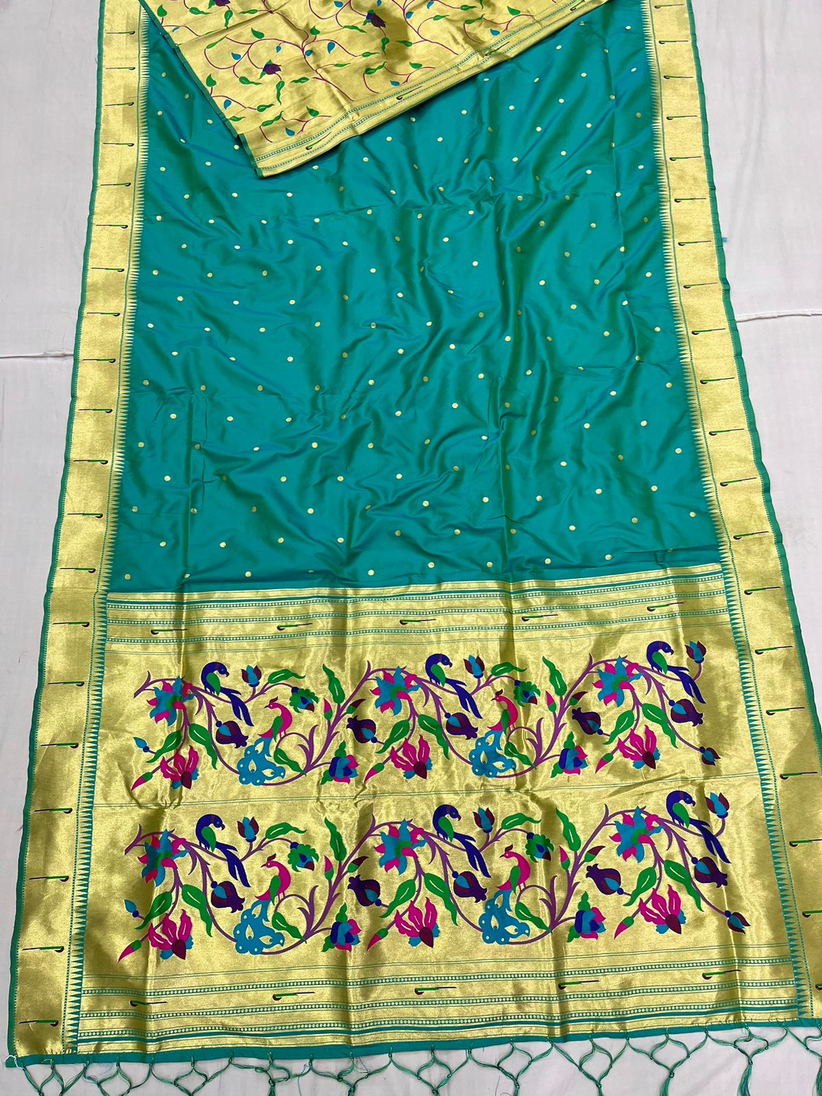 Premium Muniya Paithani Saree