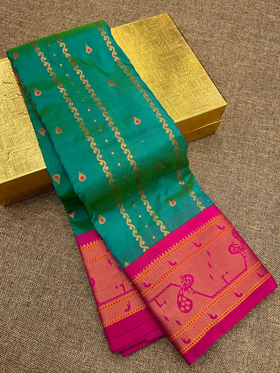Pournima Paithani saree