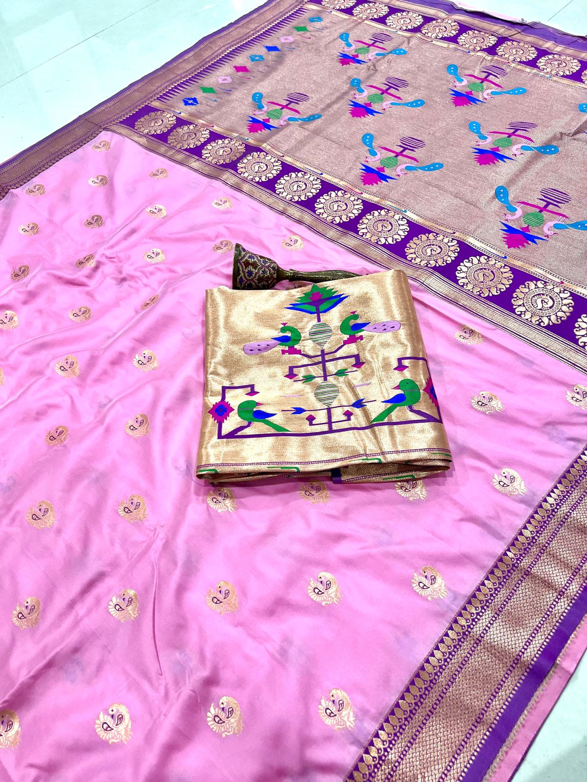 Tanuja Paithani Saree