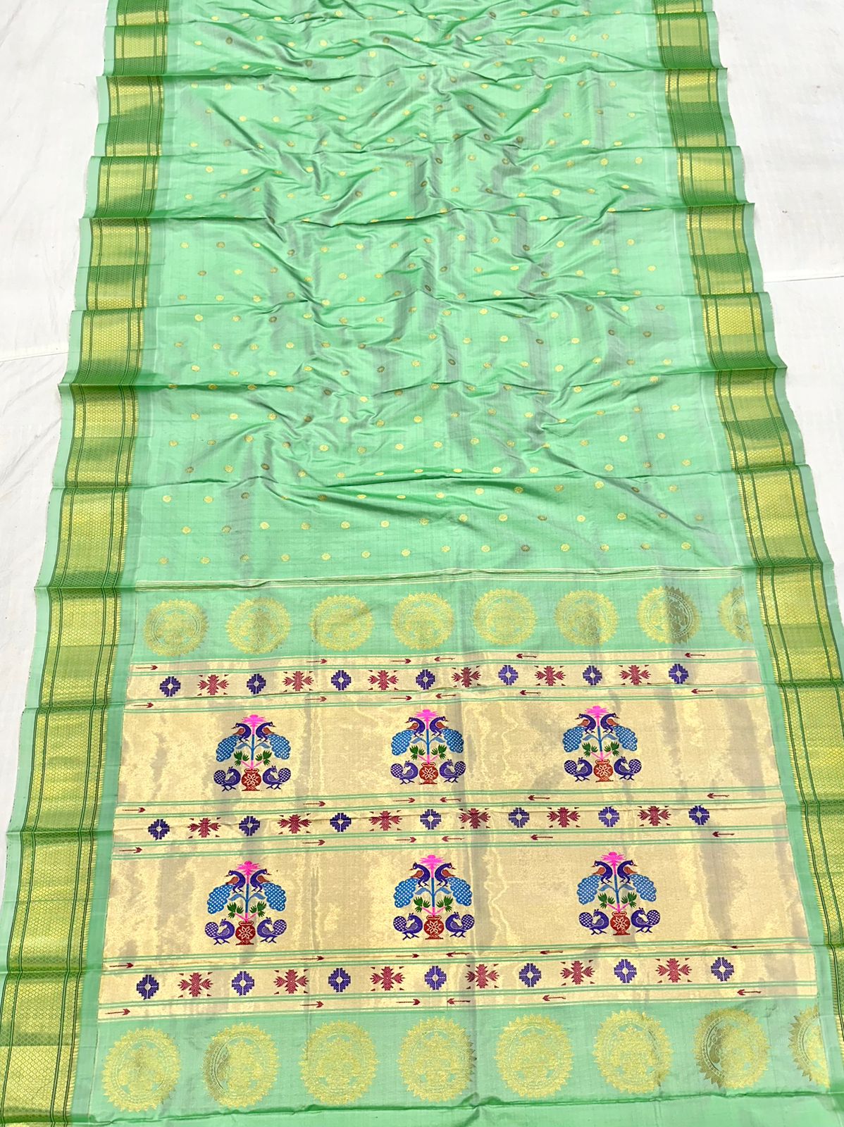 Handloom Kalanjali Maharani Paithani Saree
