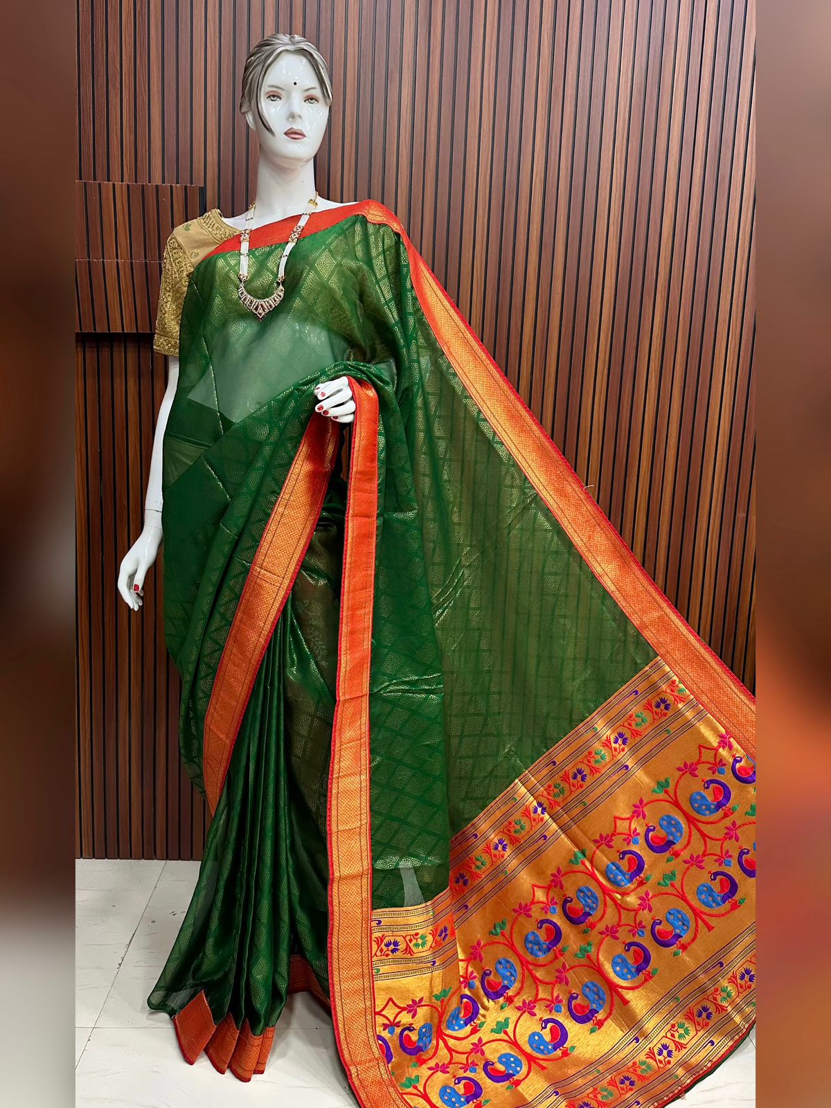 Designer Paithani Saree