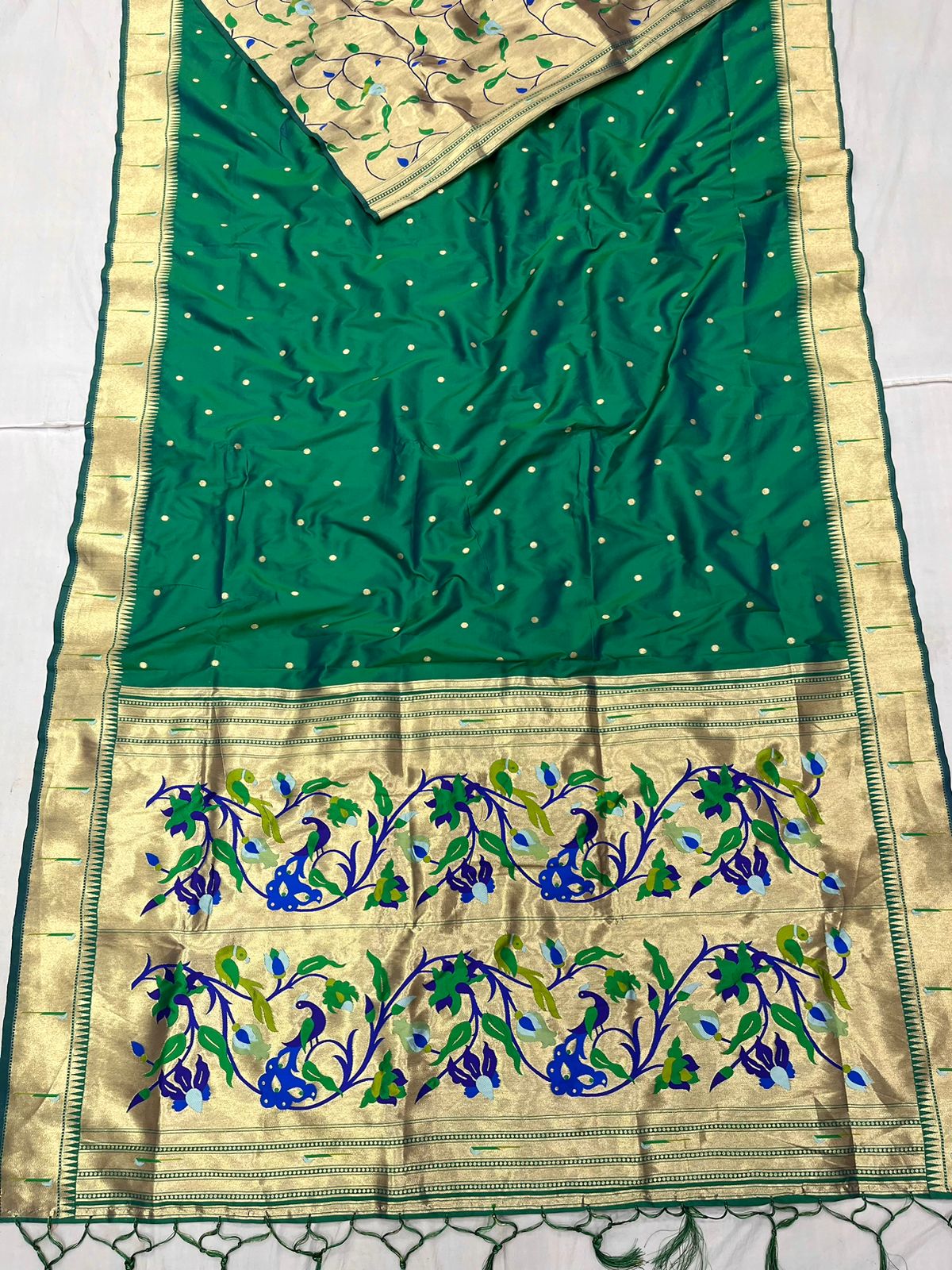 Premium Muniya Paithani Saree