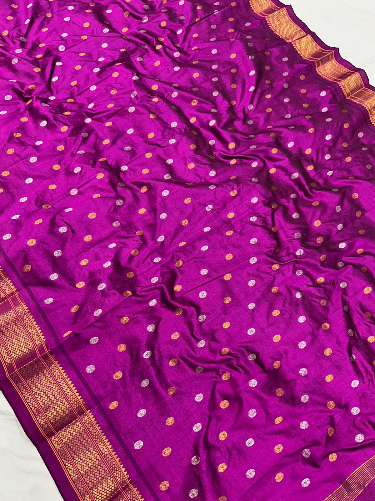 Handloom Kalanjali Maharani Paithani Saree