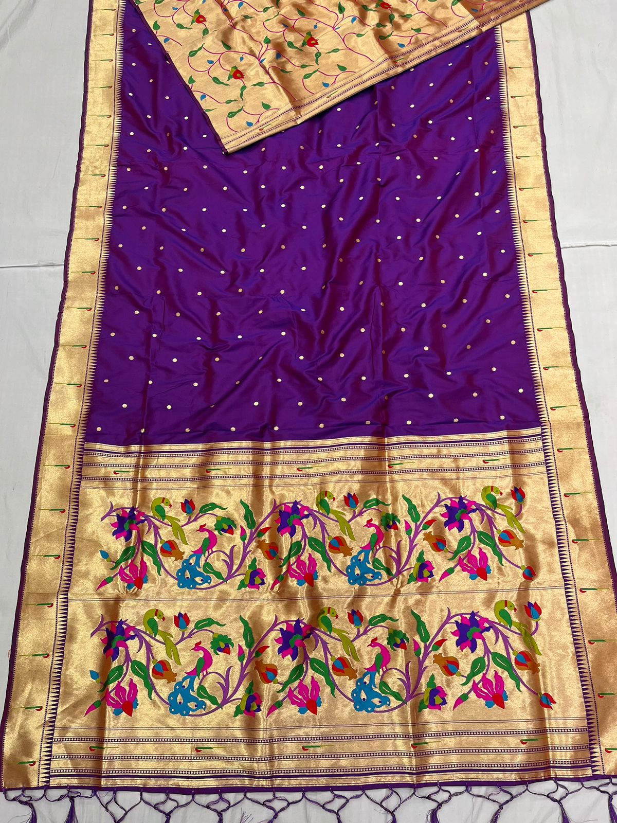 Premium Muniya Paithani Saree