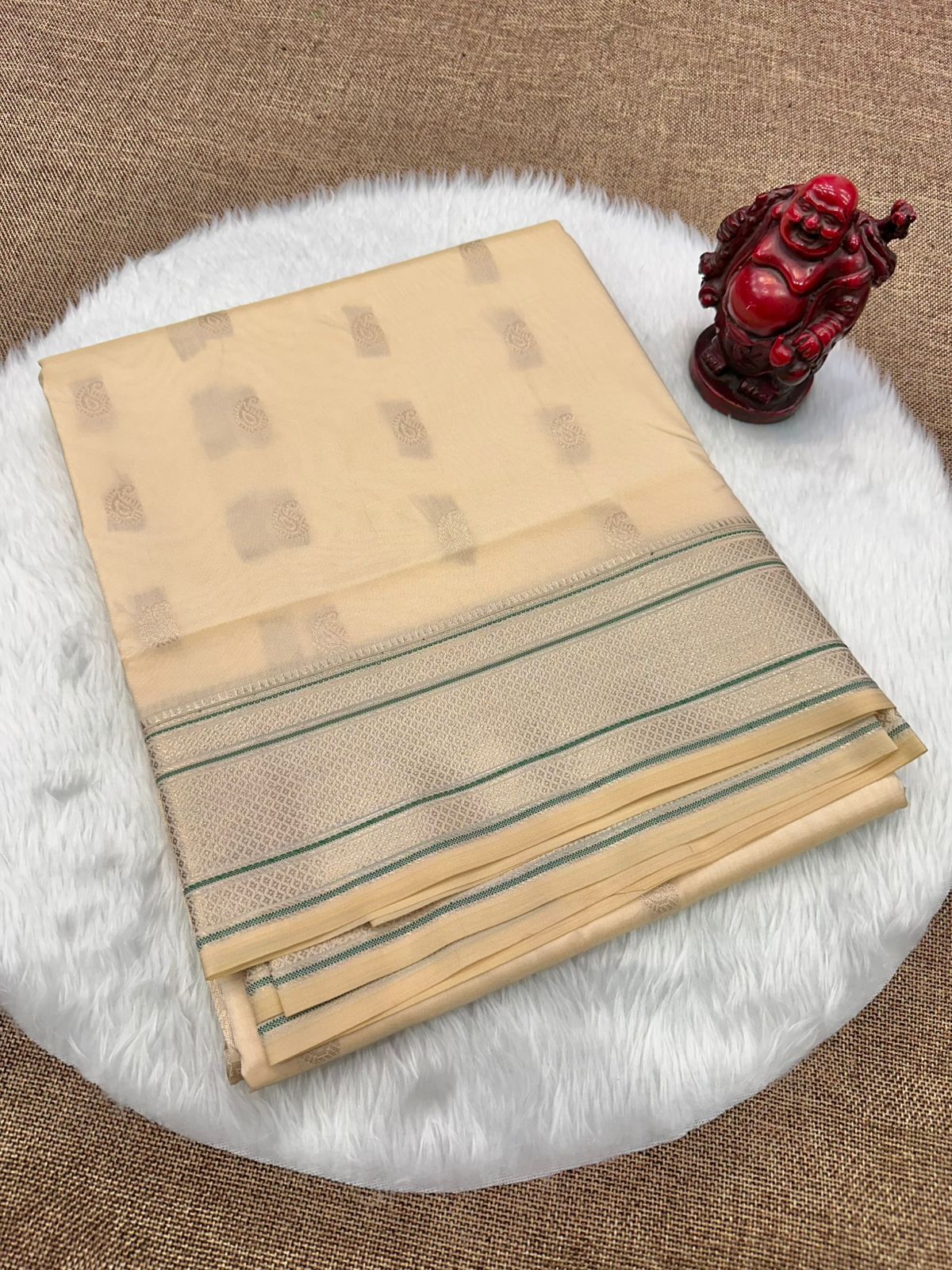 Mango Nauvari Paithani Saree ( 9 yard )