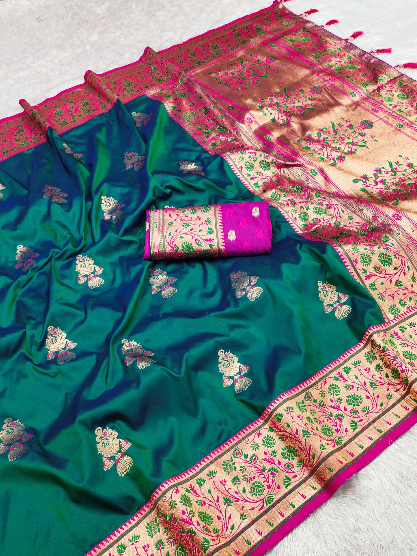Soft Banarasi Silk Saree