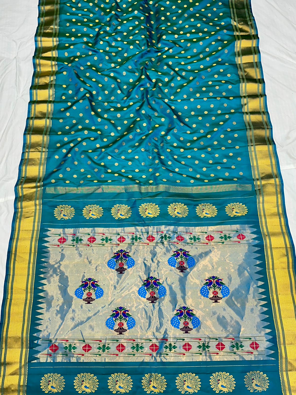 Handloom Kalanjali Maharani Paithani Saree