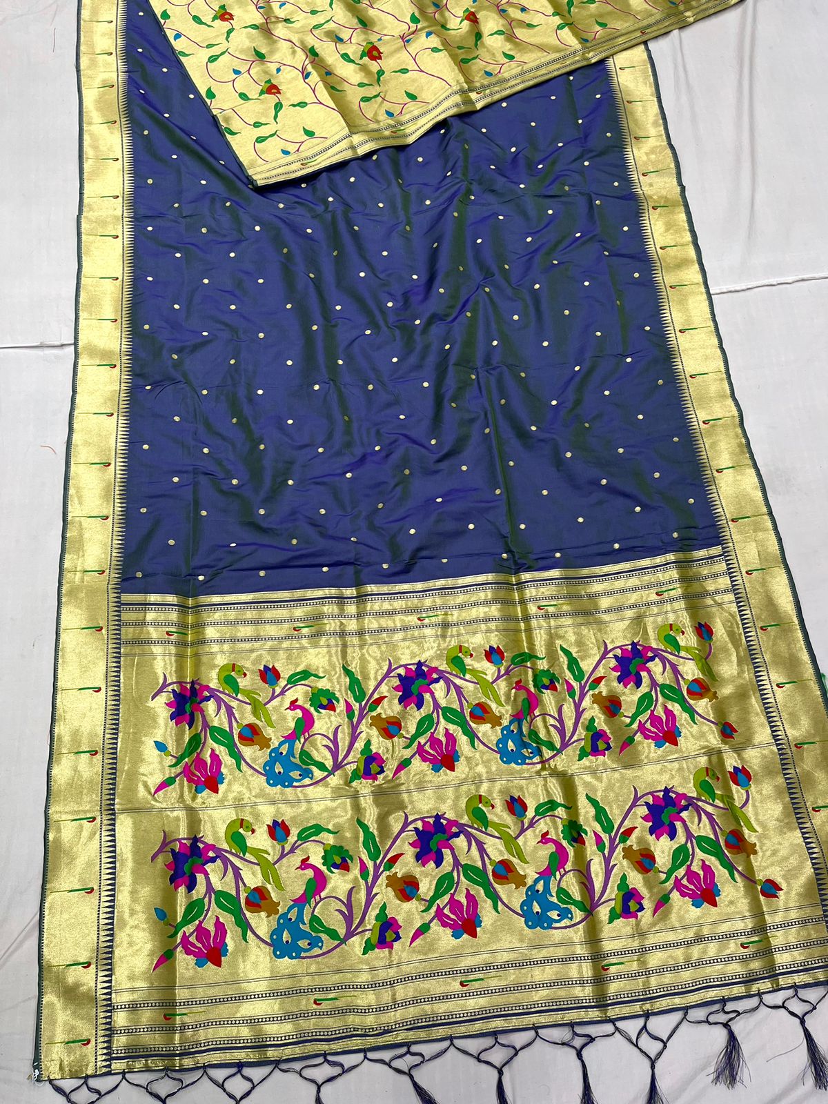 Premium Muniya Paithani Saree