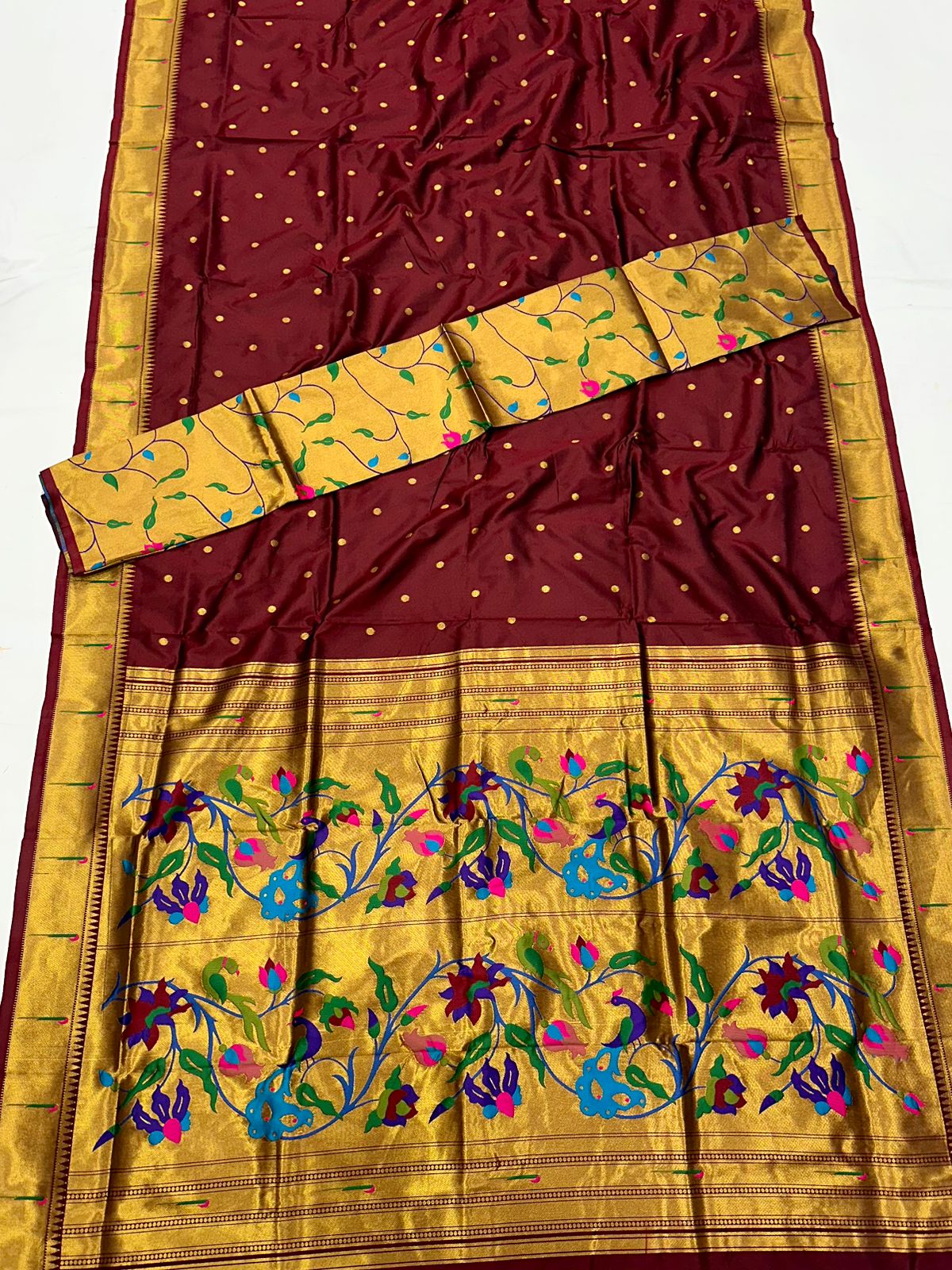 Premium Muniya Paithani Saree