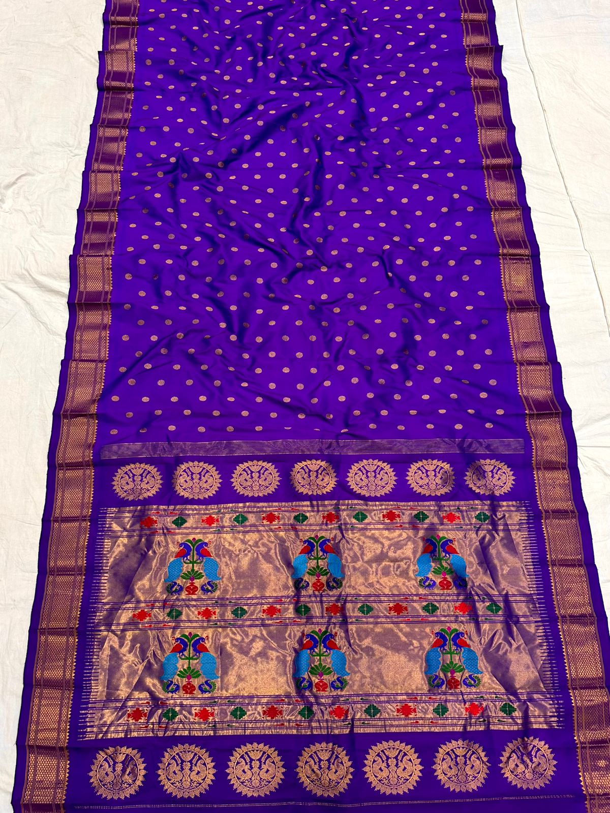 Handloom Kalanjali Maharani Paithani Saree
