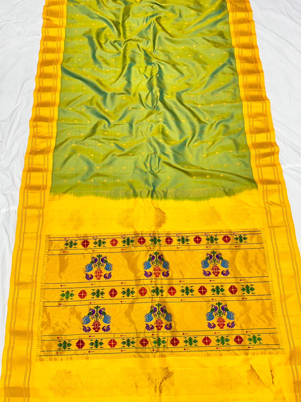 Handloom Kalanjali Maharani Paithani Saree