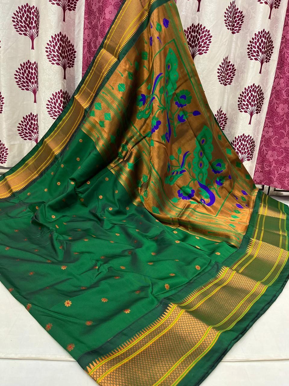 Hamza Paithani Saree