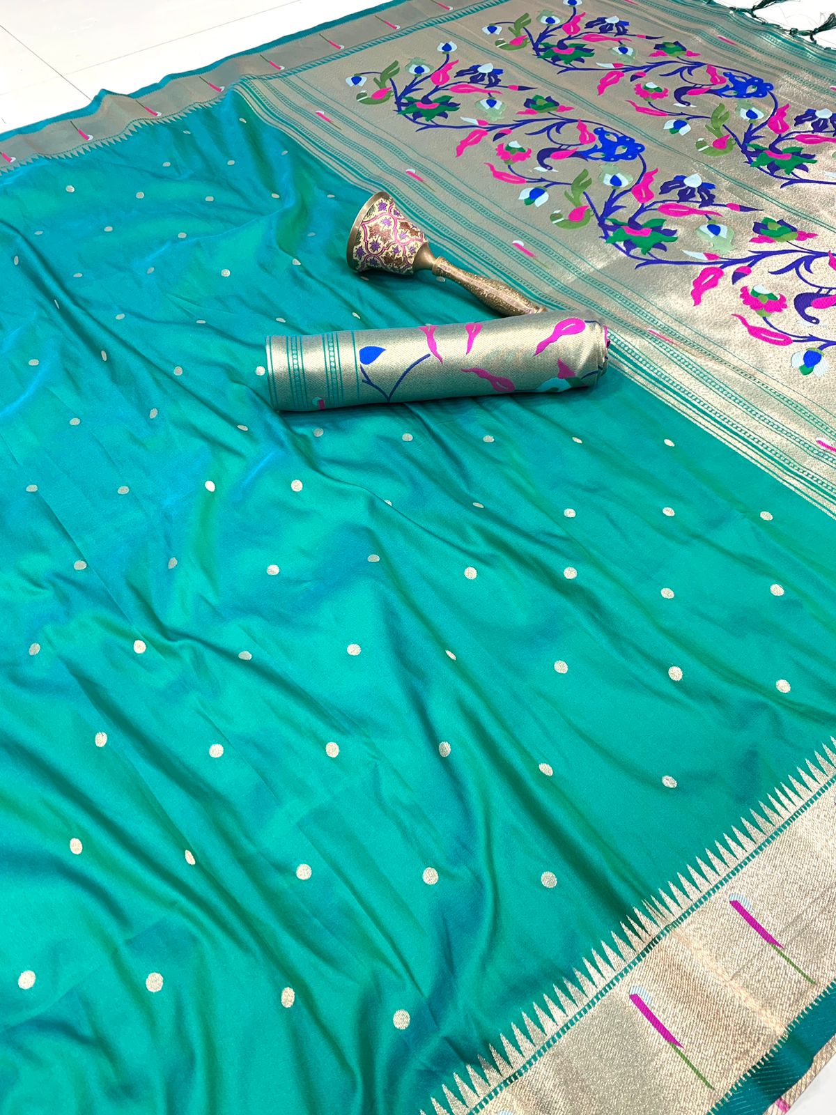Ashwini paithani saree