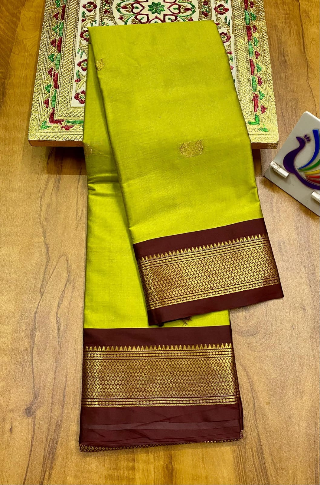 Mor paithani saree