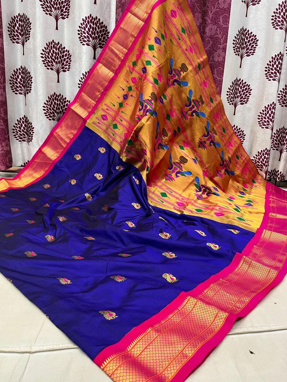 Kadiyal Border Paithani