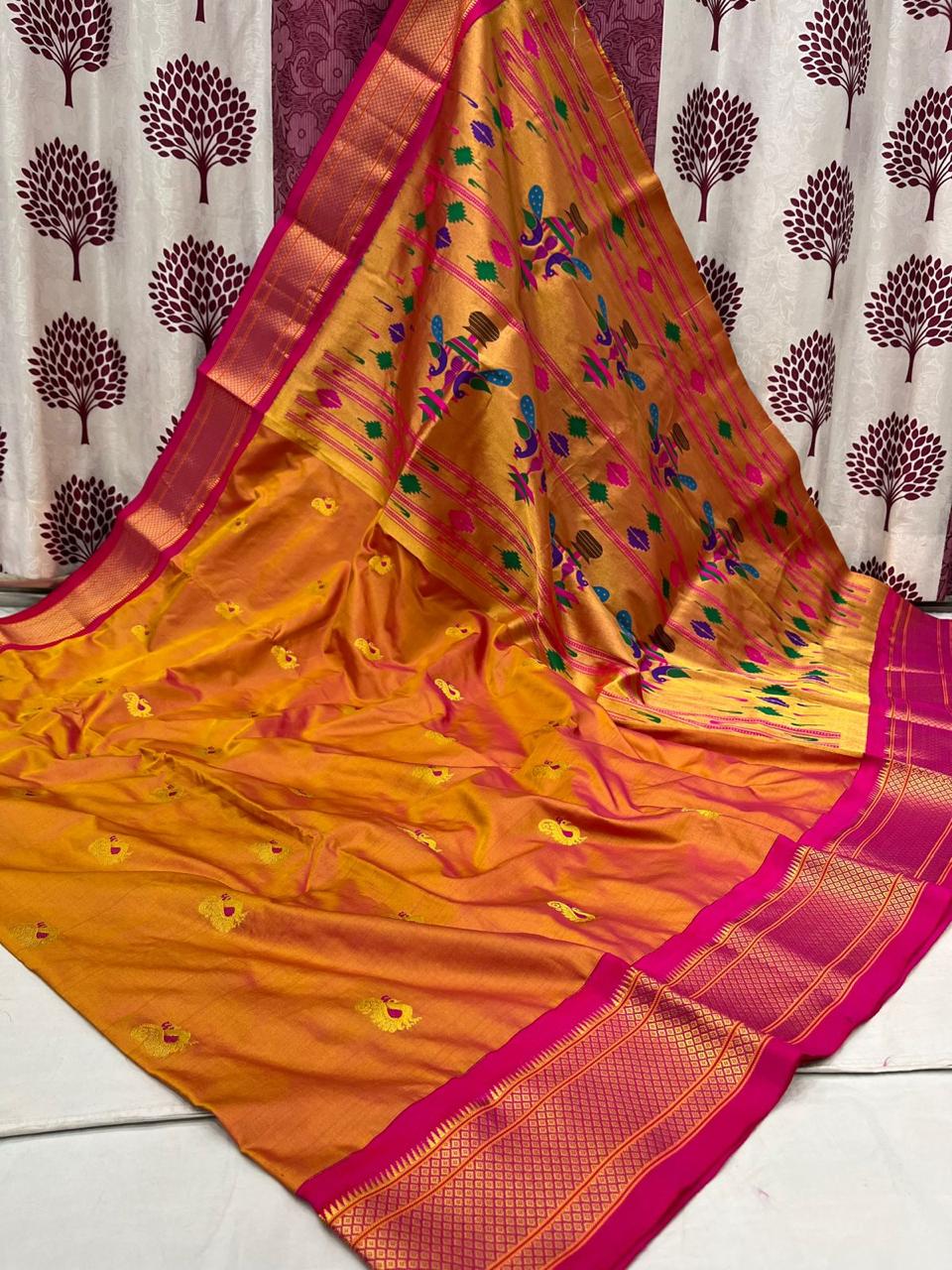 Kadiyal Border Paithani