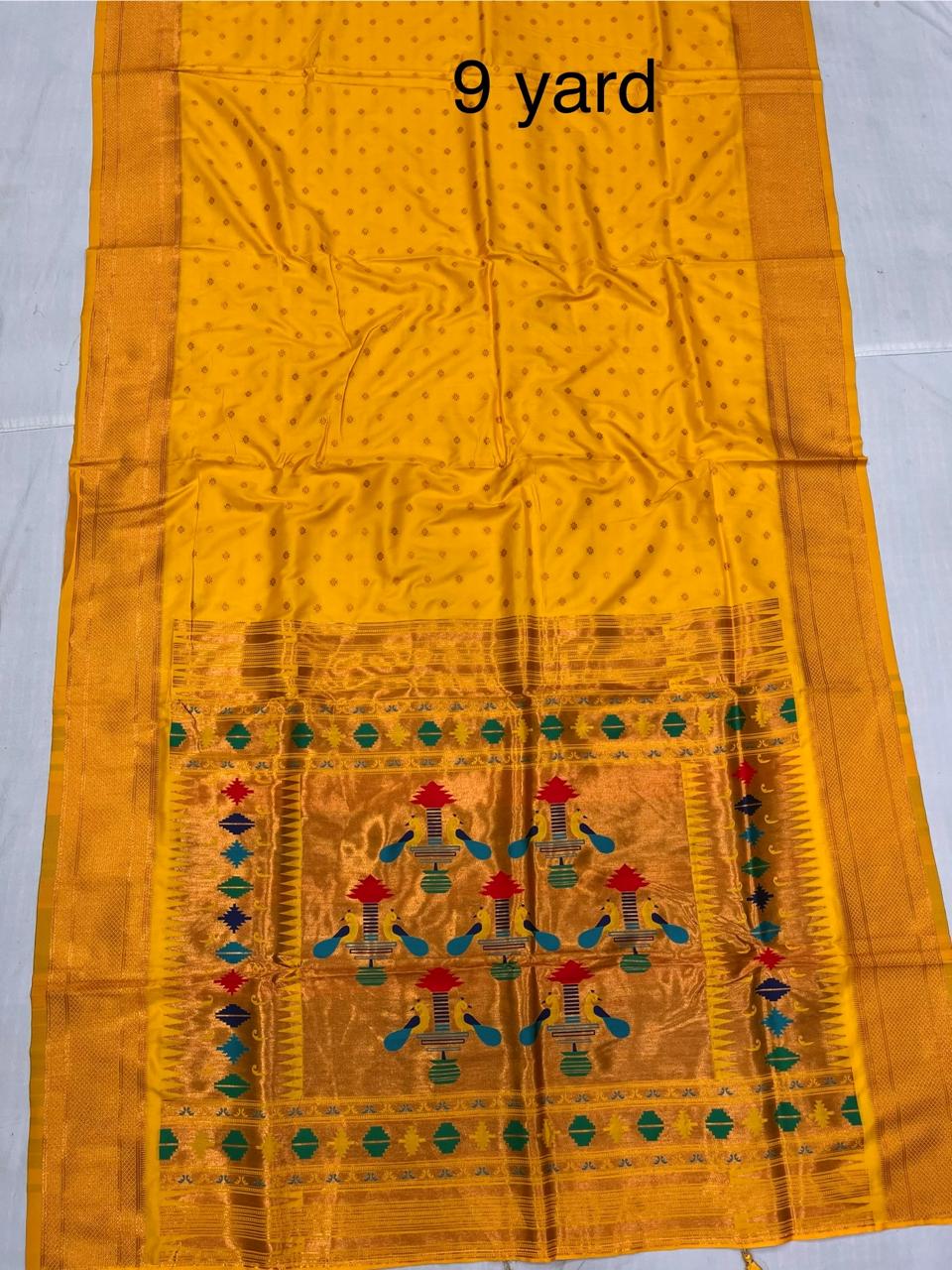9 Yard (Nauvar) Kalanjali Paithani Saree