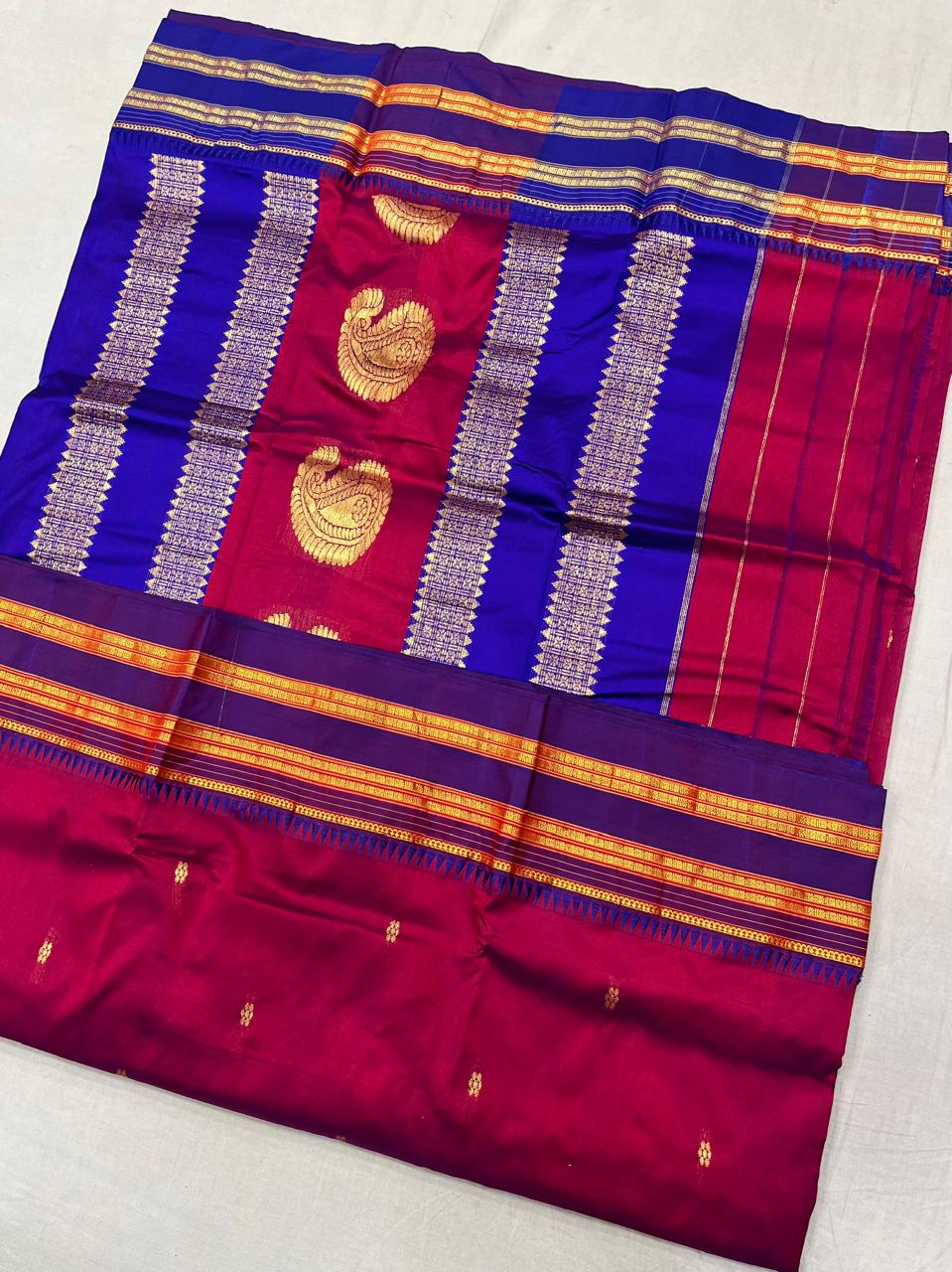 Narayanpeth Pure Silk Saree