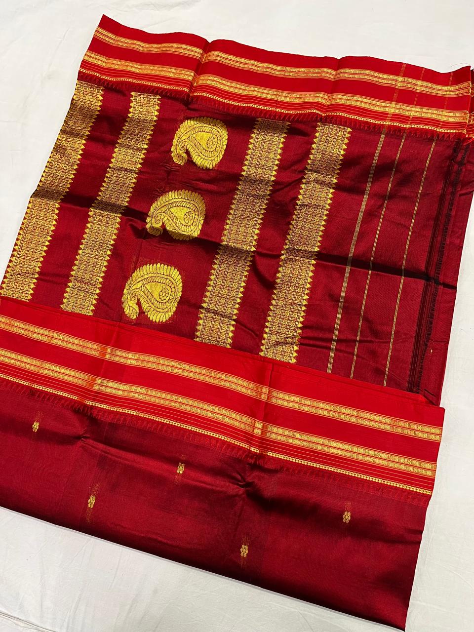 Narayanpeth Pure Silk Saree