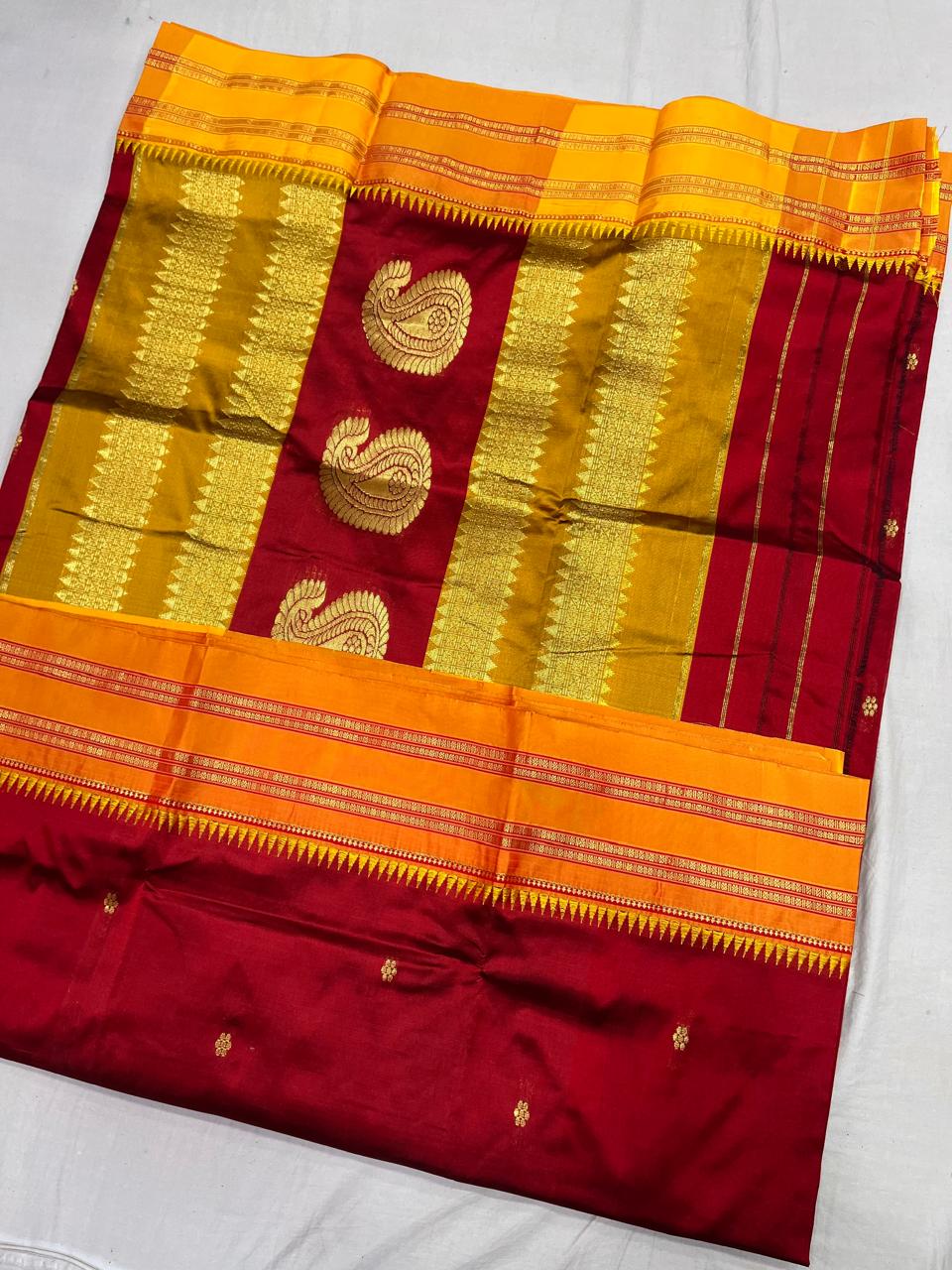 Narayanpeth Pure Silk Saree