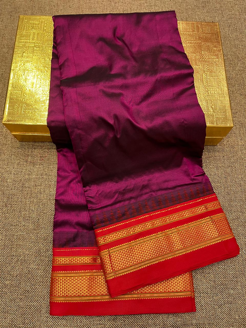 Plain Irkal Saree