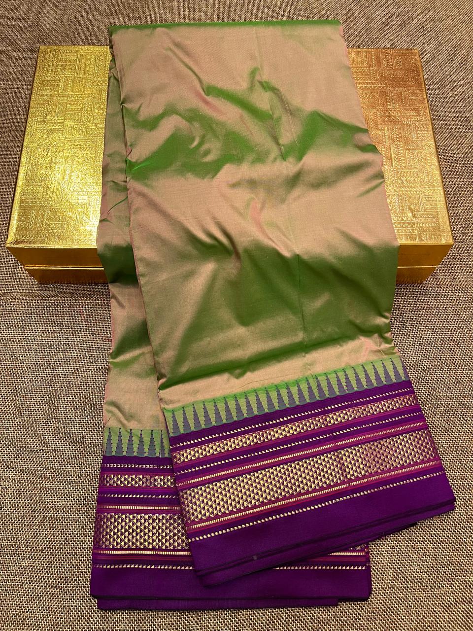 Plain Irkal Saree