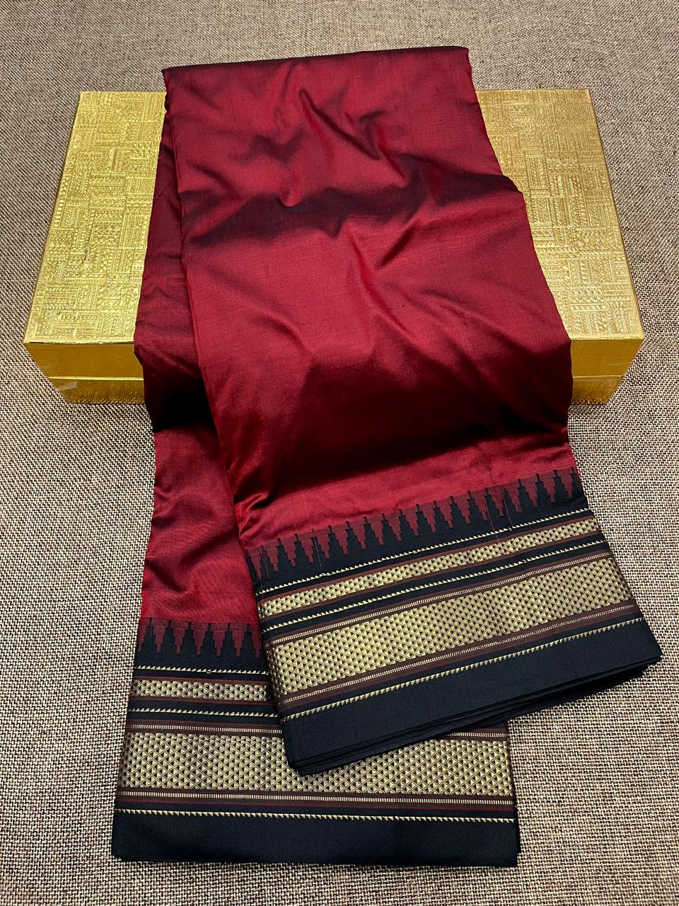 Plain Irkal Saree