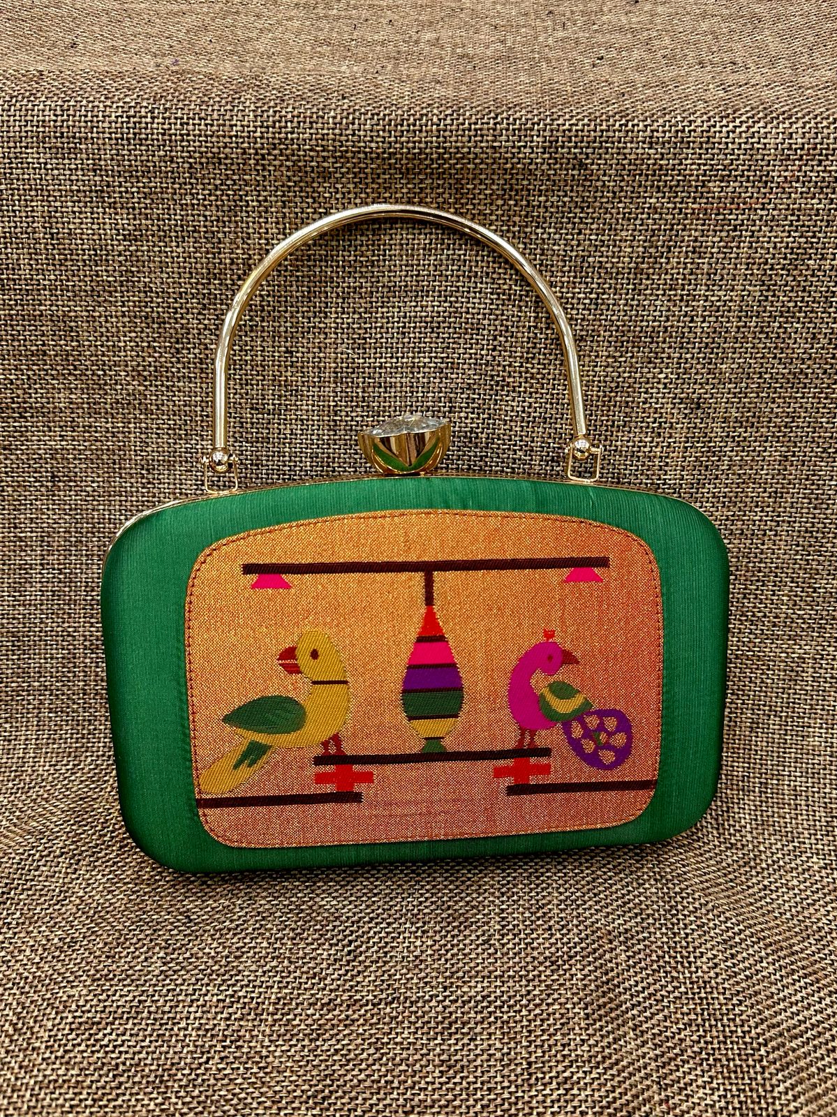 Paithani Clutch