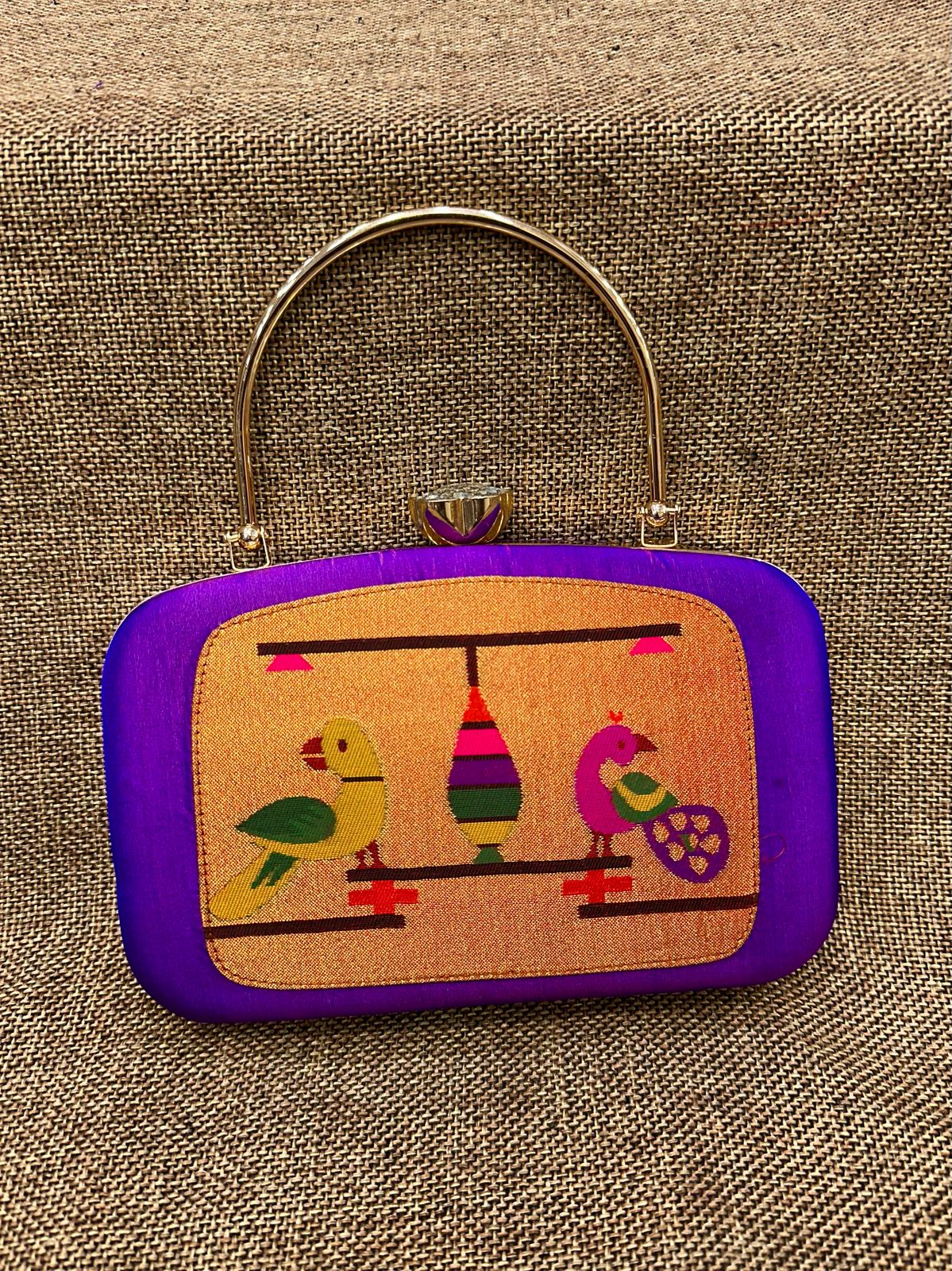 Paithani Clutch