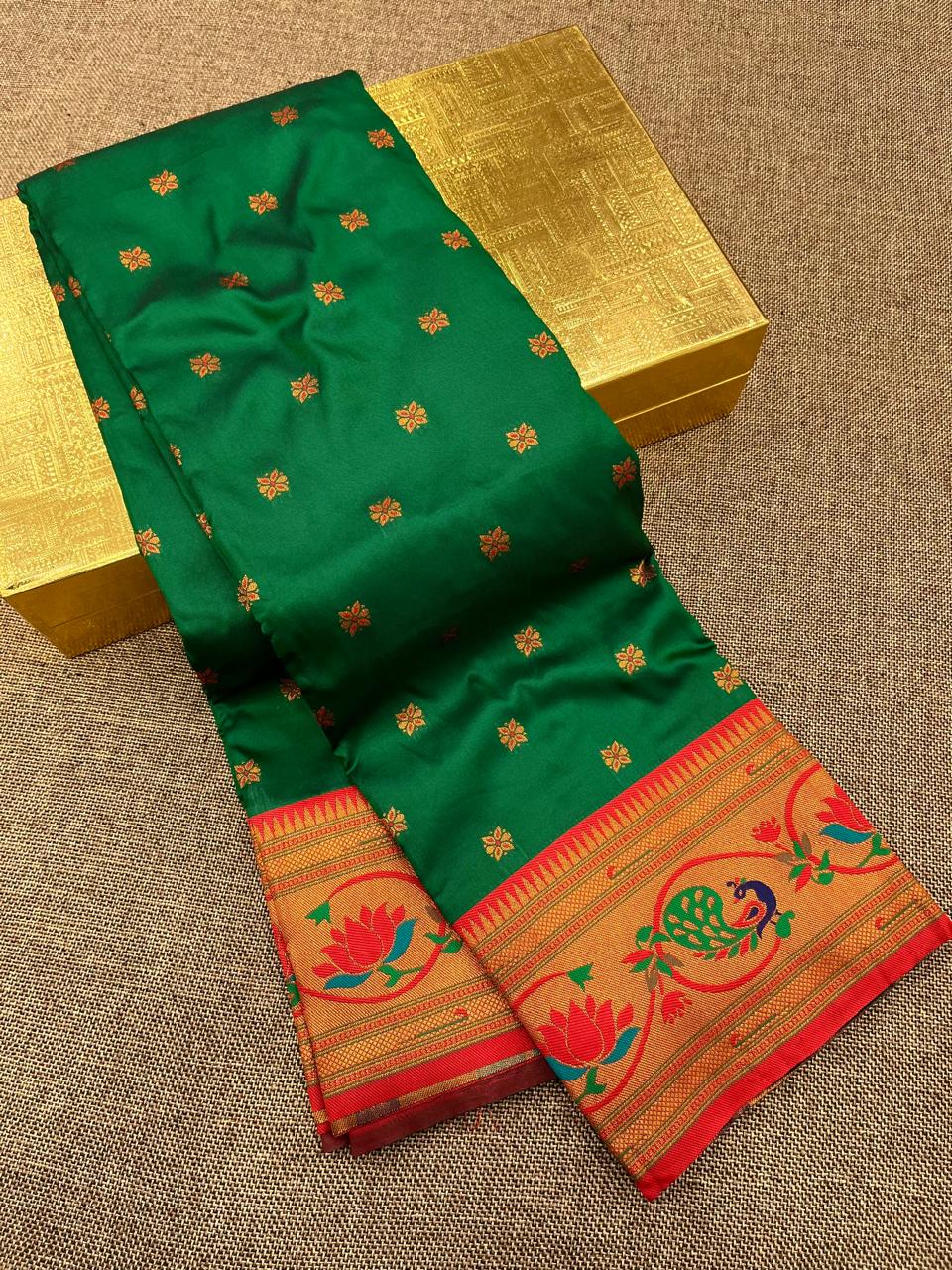 Sunflower Paithani Saree