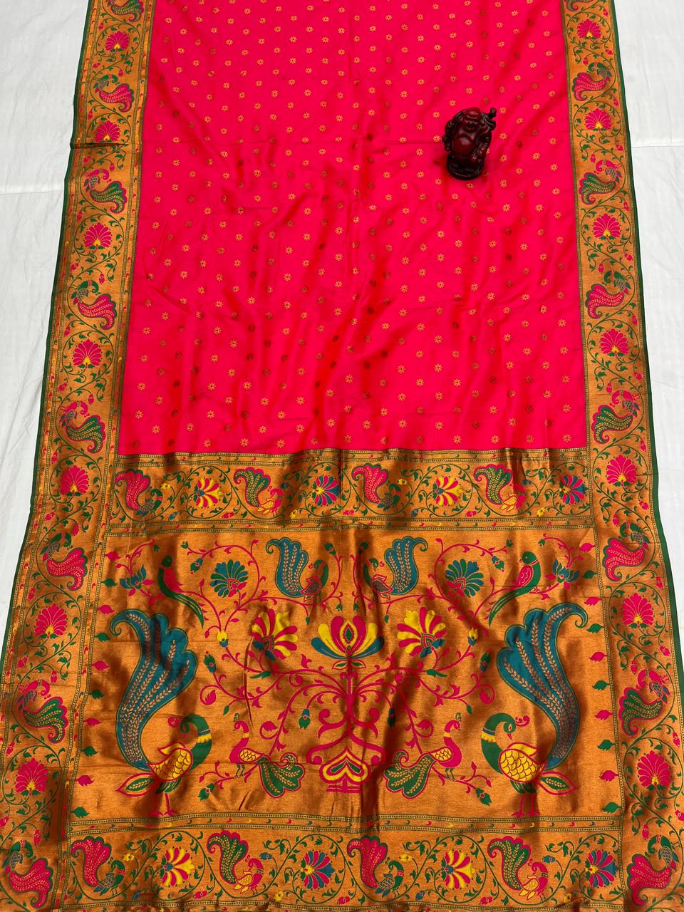 Sunflower Paithani Saree
