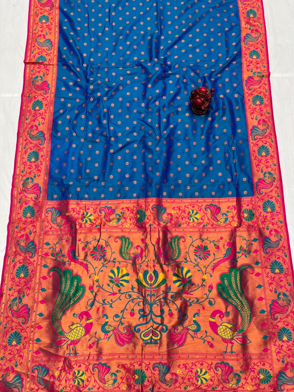 Sunflower Paithani Saree