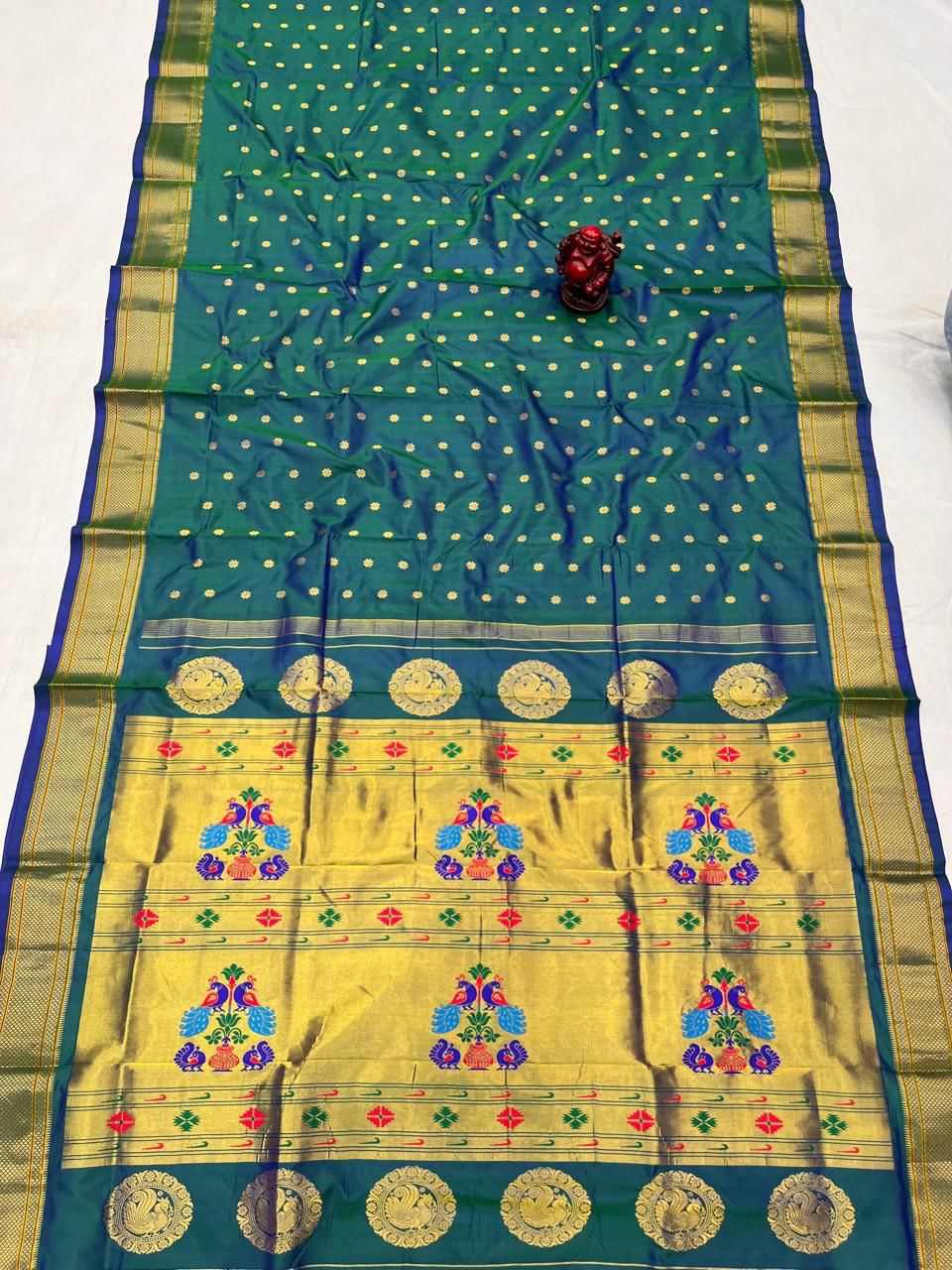 Kalanjali Pure Silk Paithani Saree