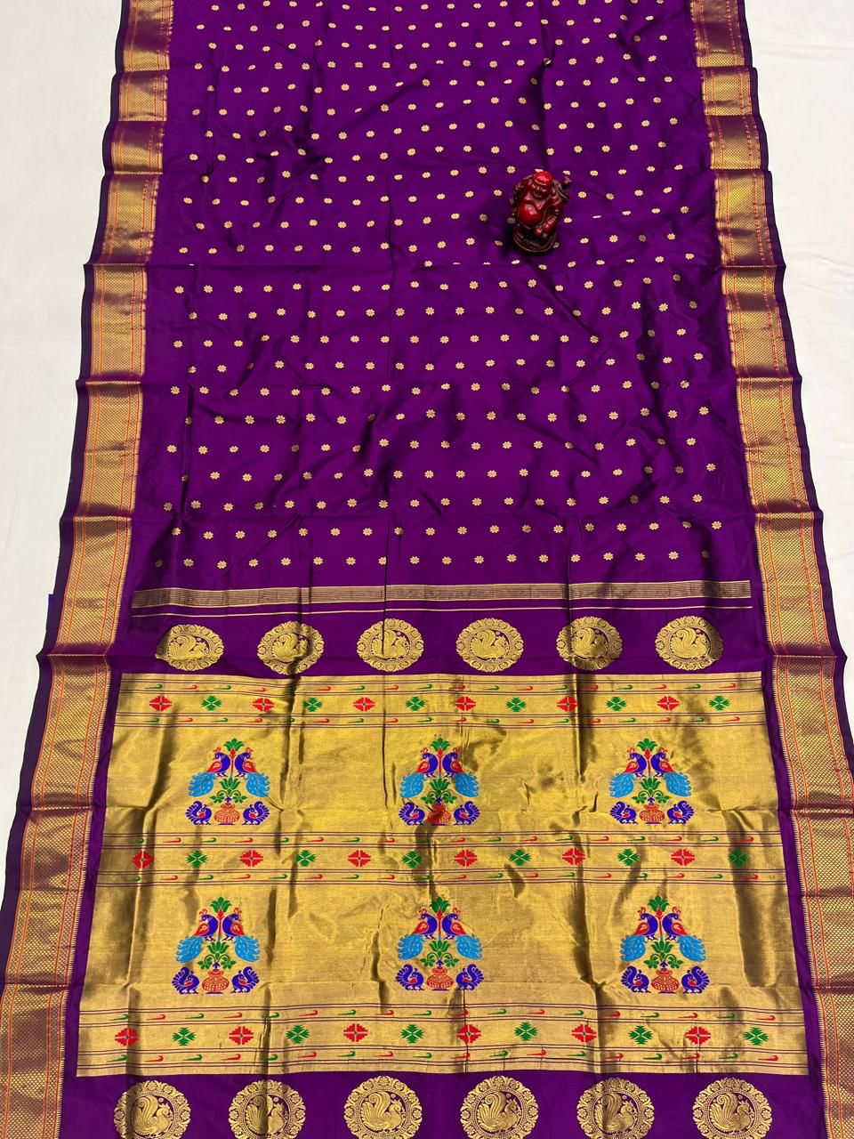 Kalanjali Pure Silk Paithani Saree
