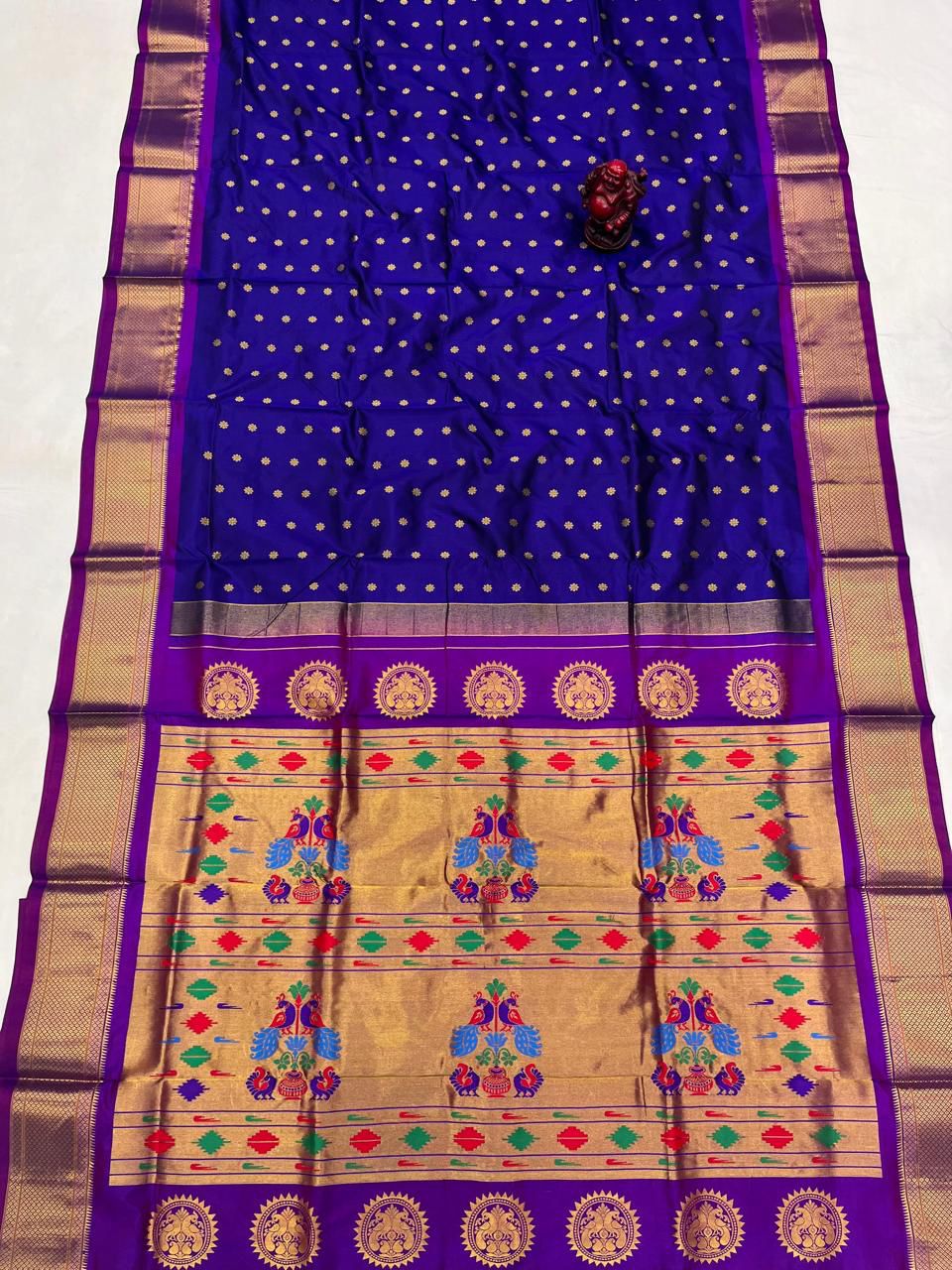 Kalanjali Pure Silk Paithani Saree