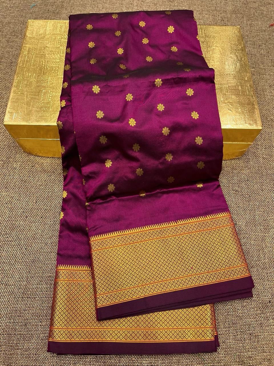 Kalanjali Pure Silk Paithani Saree
