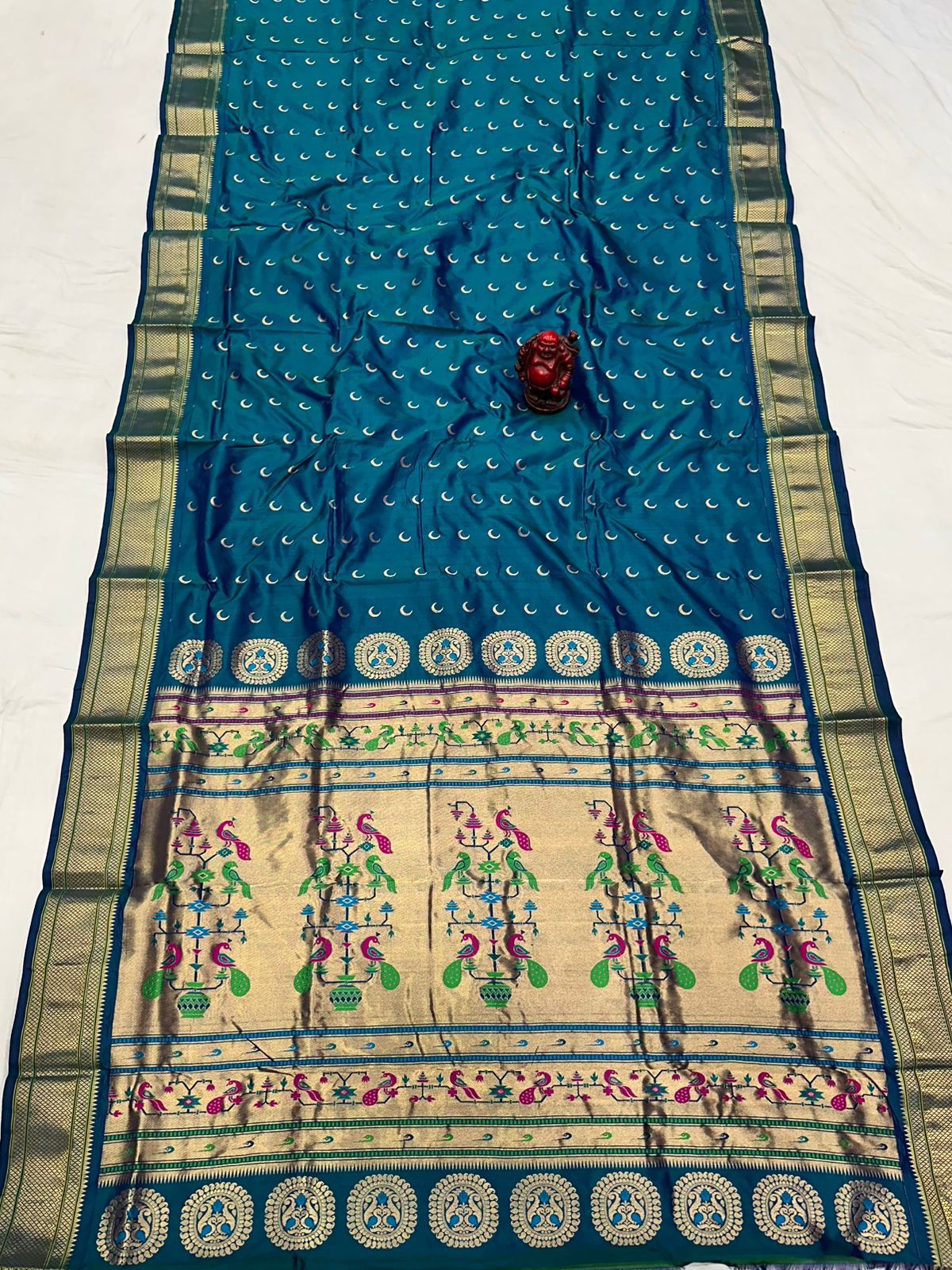 Kalanjali Pure Silk Paithani Saree