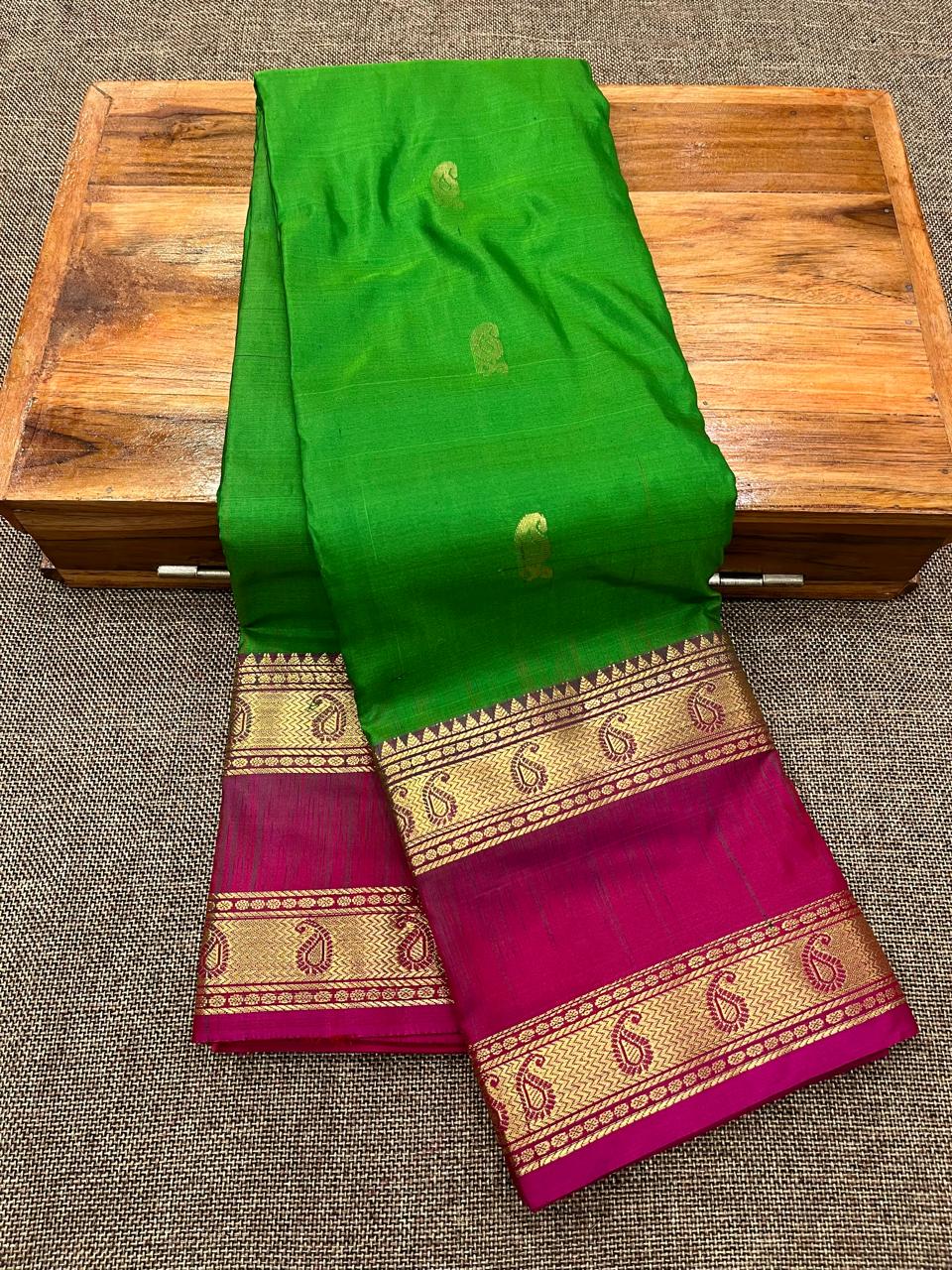 kanjiaram Bentex Pure Silk Saree